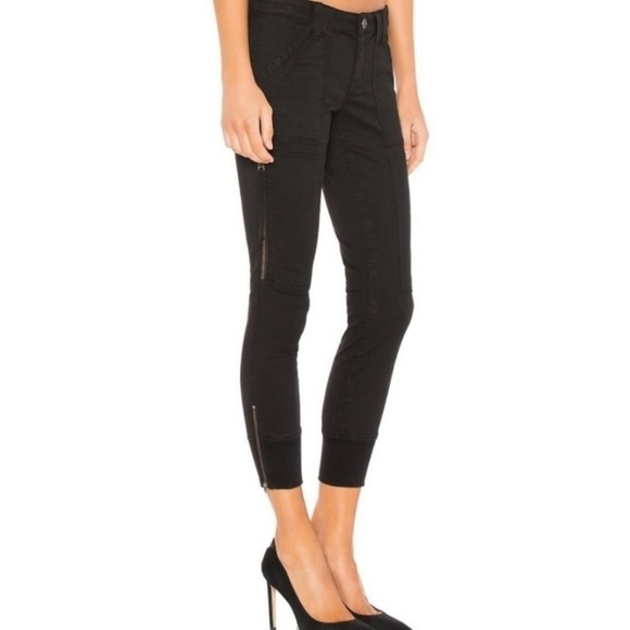 JOIE Malbi Black Jogger Pants Size 25 - Picture 4 of 11